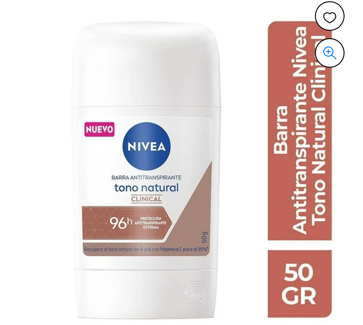 NIVEA Tono Natural Clinical barra