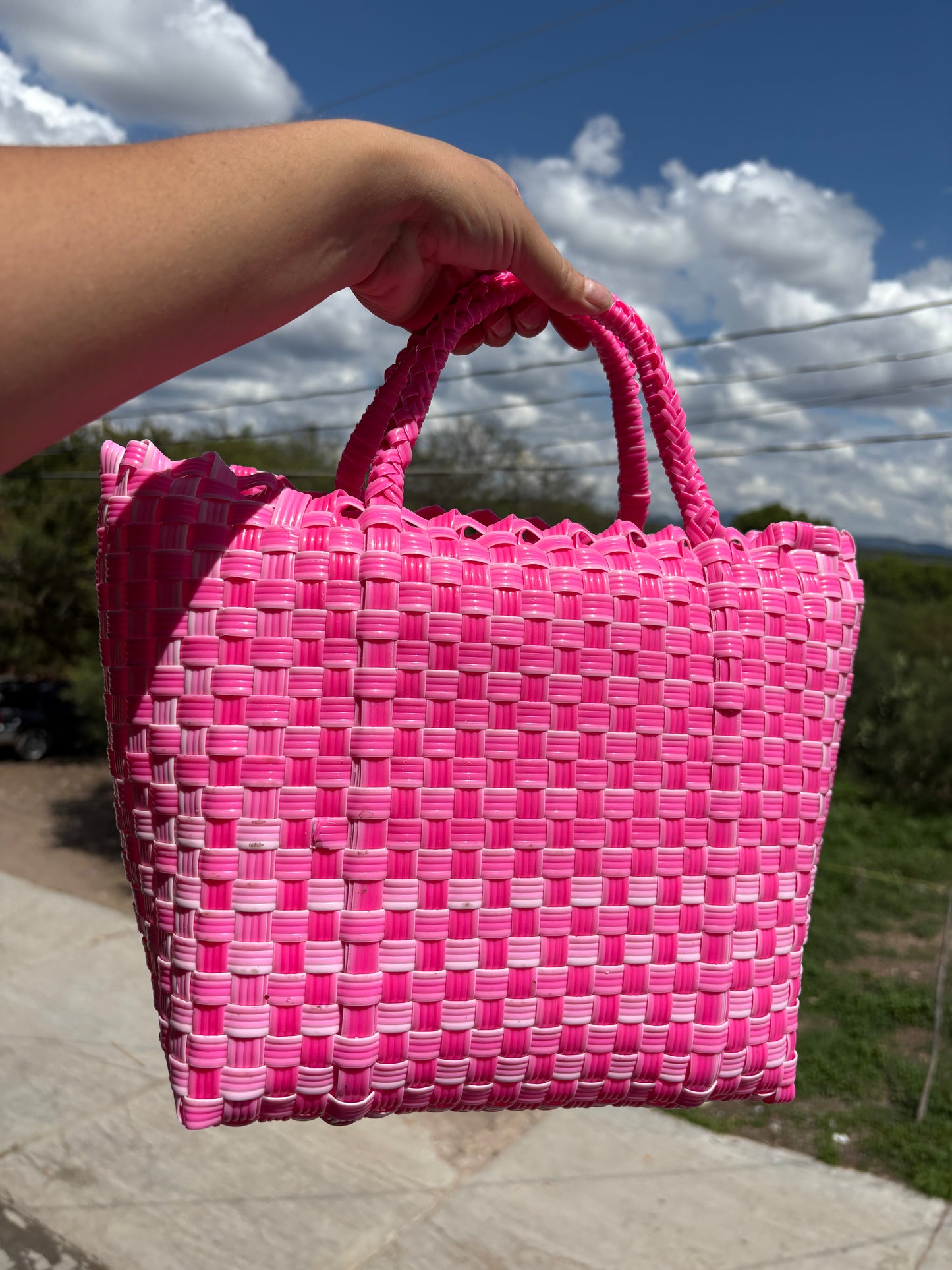 Hand Woven Medium Tote Bag