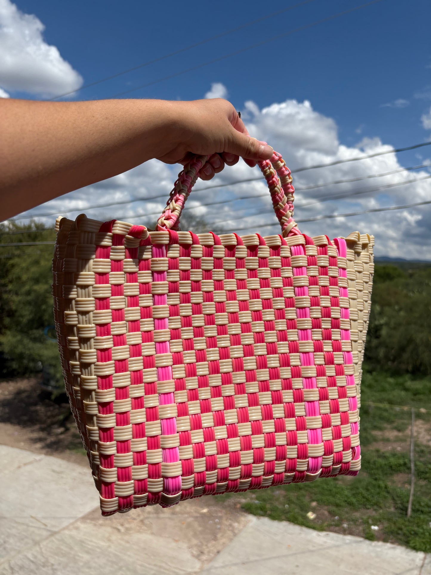 Hand Woven Medium Tote Bag